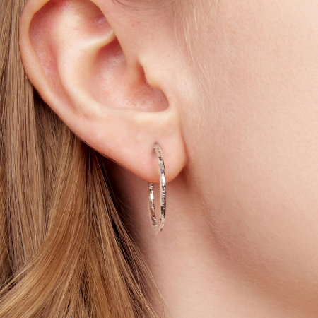 Cercei argint rasuciti Disco [1]