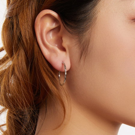 Cercei argint rasuciti Disco [7]