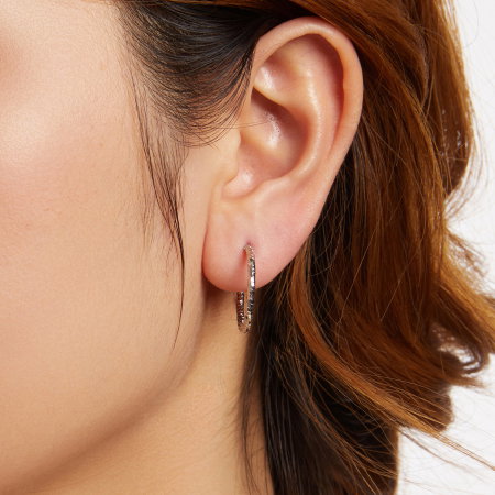 Cercei argint rasuciti Disco [8]