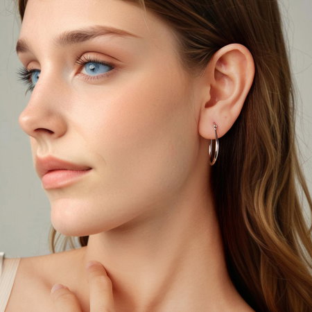 Cercei argint rotunzi [4]