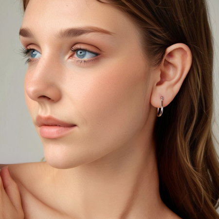 Cercei argint rotunzi [3]