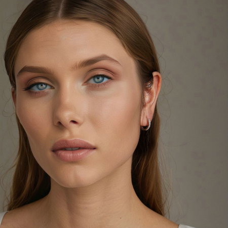 Cercei argint rotunzi cu zirconii [7]