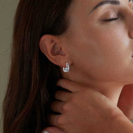 Cercei argint rotunzi iris [3]