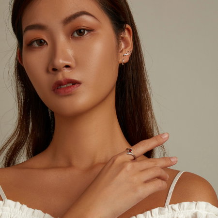 Cercei argint rotunzi model sarpe [6]