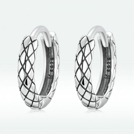 Cercei argint rotunzi model sarpe [11]