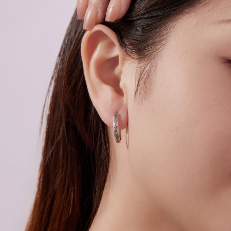 Cercei argint rotunzi model vintage [5]