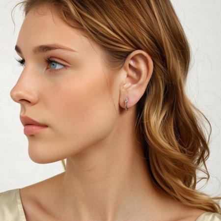 Cercei argint rotunzi sarpe [3]