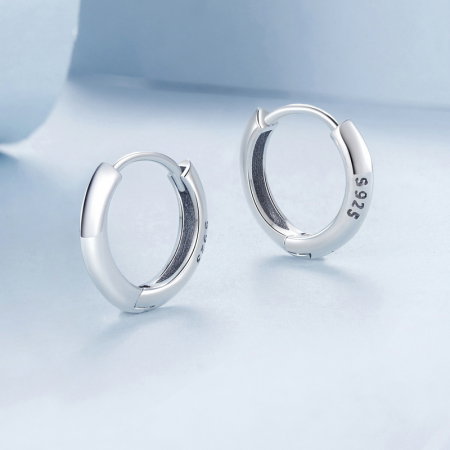 Cercei argint rotunzi simpli [4]