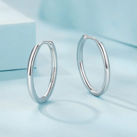 Cercei argint rotunzi simpli [4]