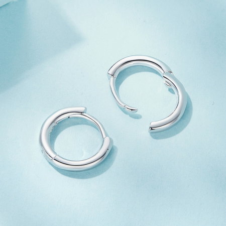 Cercei argint rotunzi simpli [6]