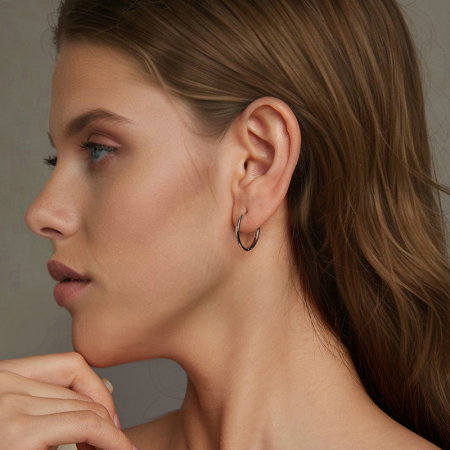 Cercei argint rotunzi simpli [3]