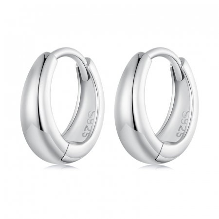 Cercei argint rotunzi simplu [8]
