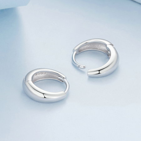 Cercei argint rotunzi simplu [5]