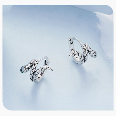 Cercei argint sarpe [13]