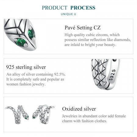 Cercei argint sarpe [9]