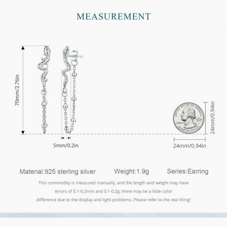 Cercei argint sarpe [7]