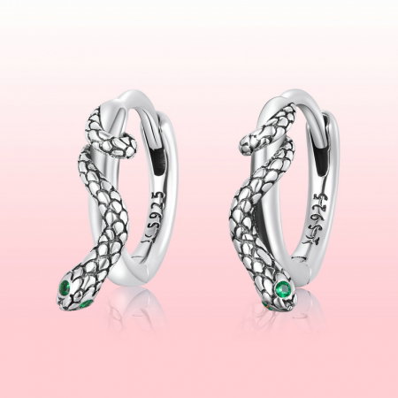 Cercei argint sarpe [8]