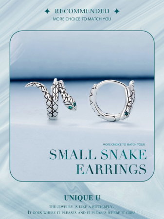 Cercei argint sarpe [15]