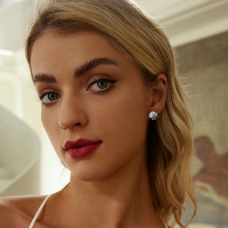 Cercei argint scoica de mare [3]