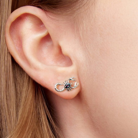 Cercei argint Scorpion [1]