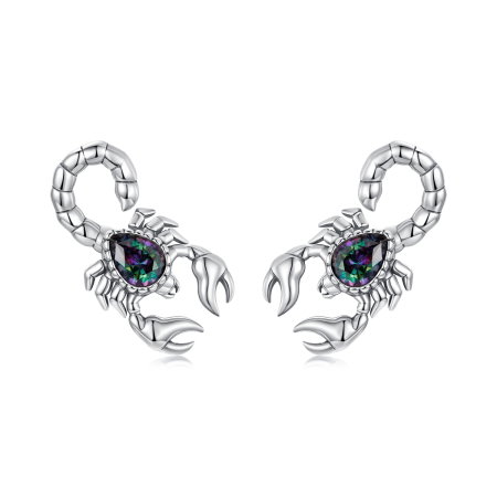 Cercei argint Scorpion