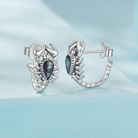 Cercei argint Scorpion [2]