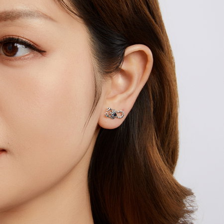 Cercei argint Scorpion [7]