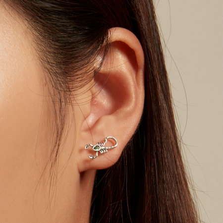 Cercei argint Scorpion [6]