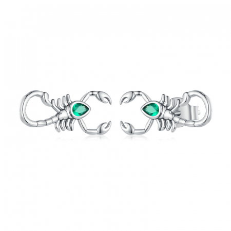 Cercei argint Scorpion