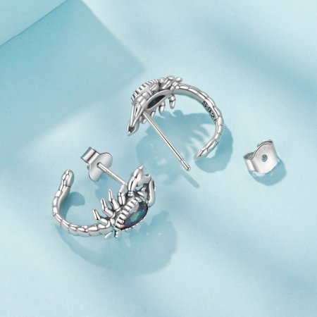 Cercei argint Scorpion [6]