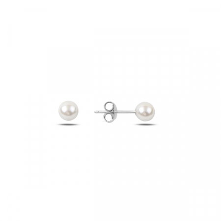 Cercei argint cu bilute de 5 mm - ETU0185 [0]