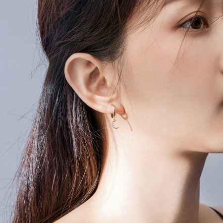 Cercei argint soarele si luna [3]