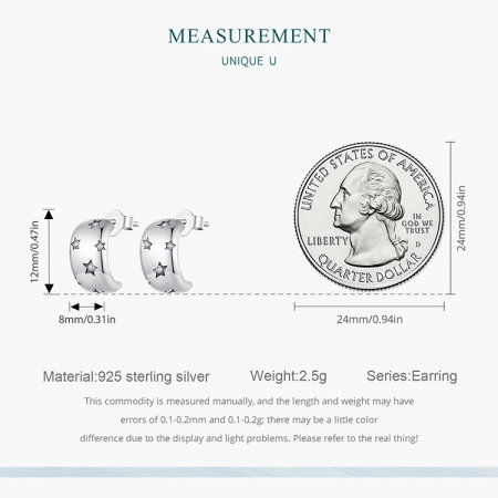 Cercei argint stelute [9]