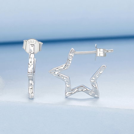 Cercei argint stelute [2]