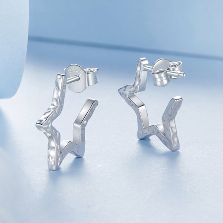 Cercei argint stelute [4]