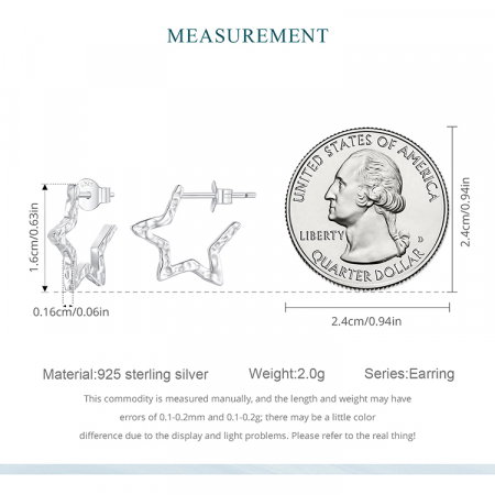 Cercei argint stelute [10]