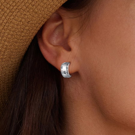 Cercei argint stelute [3]