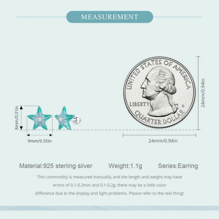 Cercei argint stelute de mare [9]