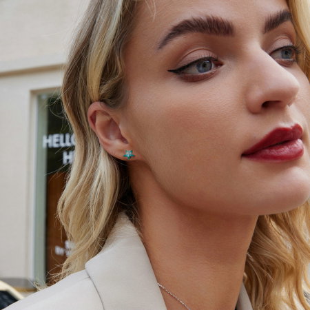 Cercei argint stelute de mare [3]