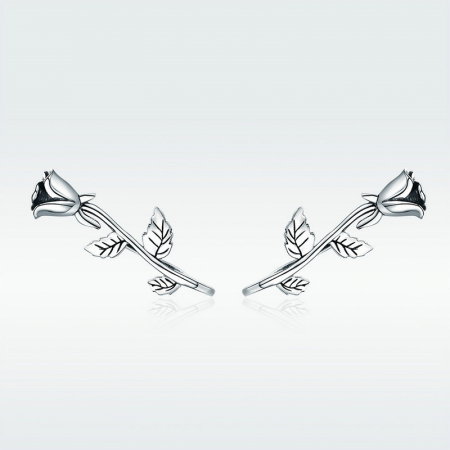 Cercei argint trandafiri [5]