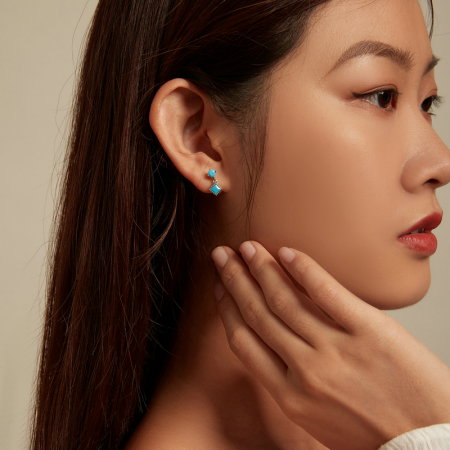 Cercei argint turcoaz [6]