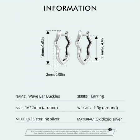 Cercei argint valurile marii [8]