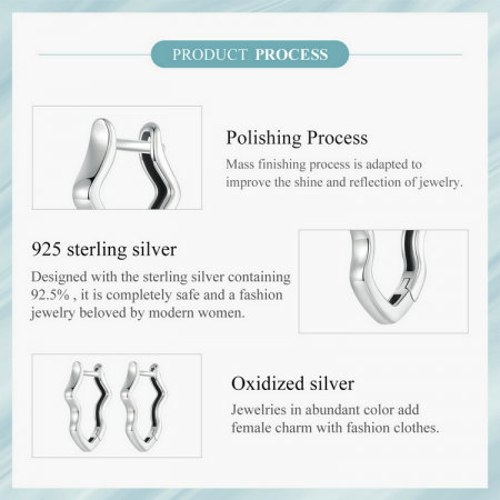 Cercei argint valurile marii [9]