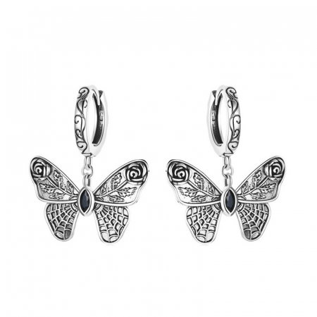 Cercei argint vintage cu fluturi [0]