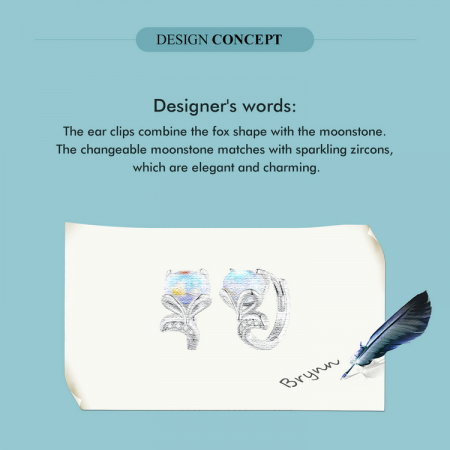 Cercei argint vulpe [8]