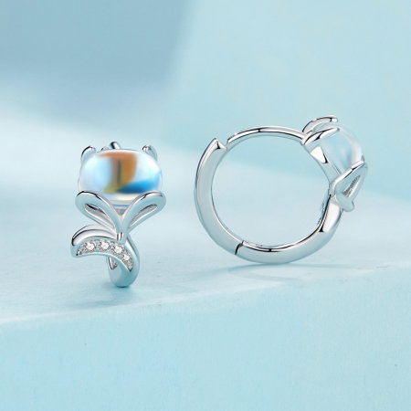 Cercei argint vulpe [2]