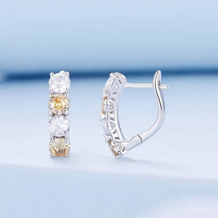 Cercei argint zircon de lux [2]