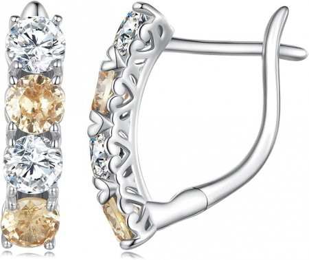 Cercei argint zircon de lux [7]