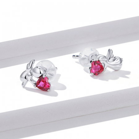 Cercei asimetrici cu Ingerasi Indragostiti [2]