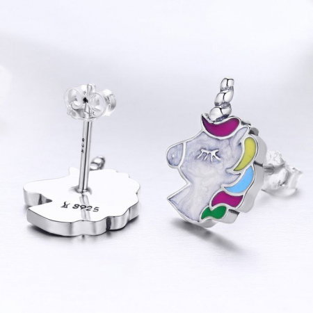 Cercei din Argint Unicorn [1]